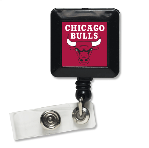 Chicago Bulls Retractable Badge Holder