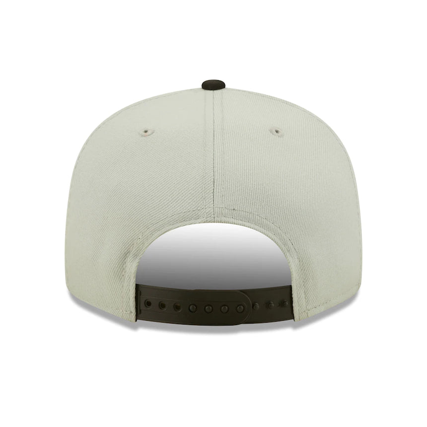 Oakland Raiders Historic Logo Retro Sport 3 Tone New Era 9FIFTY Snapback Hat - Pro Jersey Sports
