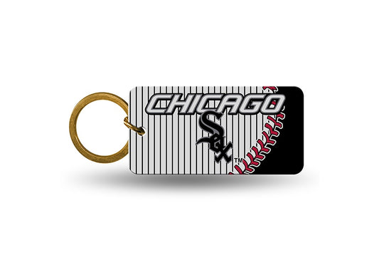 MLB Chicago White Sox Crystal View Key Ring by Rico Industries