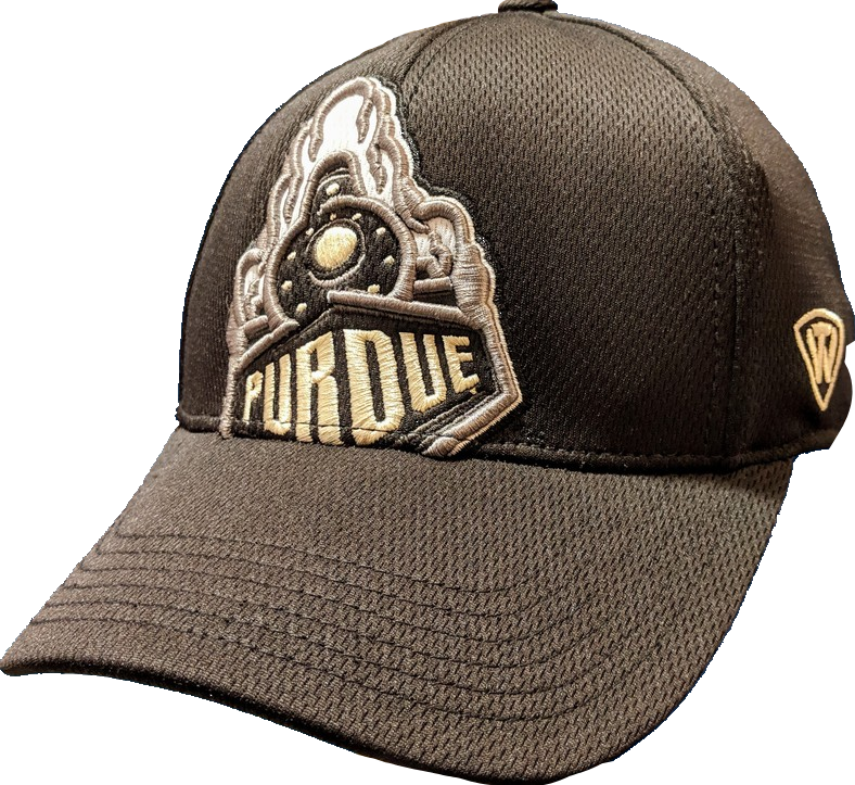 Purdue Boilermakers Top of the World Offsides Memory Fit Flex Hat
