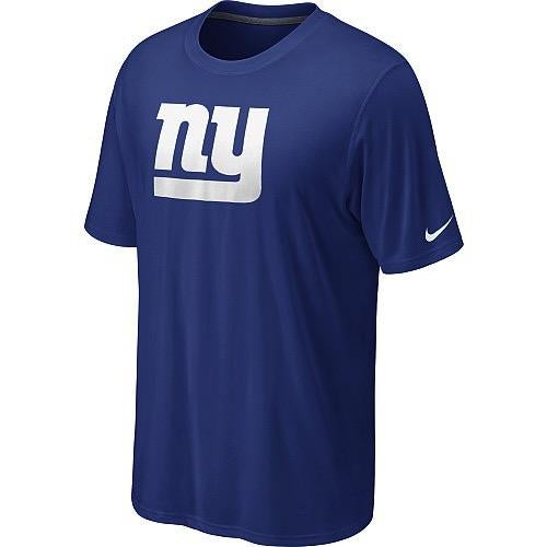 Men's Nike New York Giants Sideline Legend Logo Tee By Nike