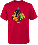 Chicago Blackhawks Child Red Primary Logo T Shirt - Pro Jersey Sports