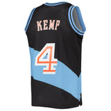 Men's Cleveland Cavaliers Shawn Kemp Mitchell & Ness Black 1997-98 Hardwood Classics Swingman Jersey - Pro Jersey Sports