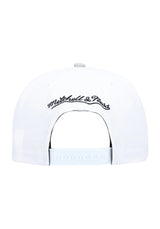 Men's Brooklyn Nets Mitchell & Ness Core Basic Snapback Hat - White - Pro Jersey Sports