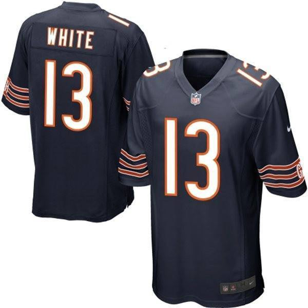 Men's Chicago Bears Kevin White Navy Game Jersey