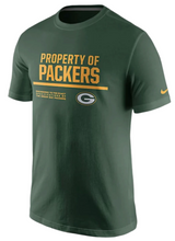 Mens NFL Green Bay Packers Property Of Nike Tee - Pro Jersey Sports