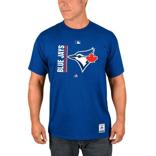Men's MLB Toronto Blue Jays Majestic Royal Authentic Collection Team Icon T-Shirt