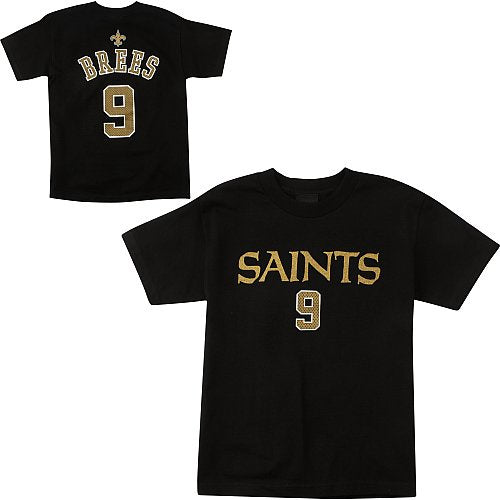 Drew Brees New Orleans Saints NFL Youth Player Number T-shirt