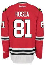 Mens Chicago Blackhawks Marian Hossa Edge 2 Authentic Home Jersey by Reebok - Pro Jersey Sports