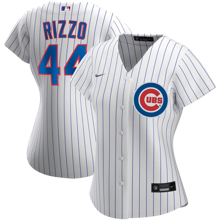 Women's Chicago Cubs Anthony Rizzo Nike White Home Replica Player Jersey - Pro Jersey Sports