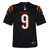 Youth Cincinnati Bengals Joe Burrow Nike Black Game Jersey - Pro Jersey Sports