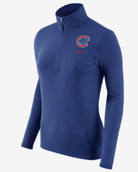 Women's Chicago Cubs Nike Dry Element Long Sleeve Top
