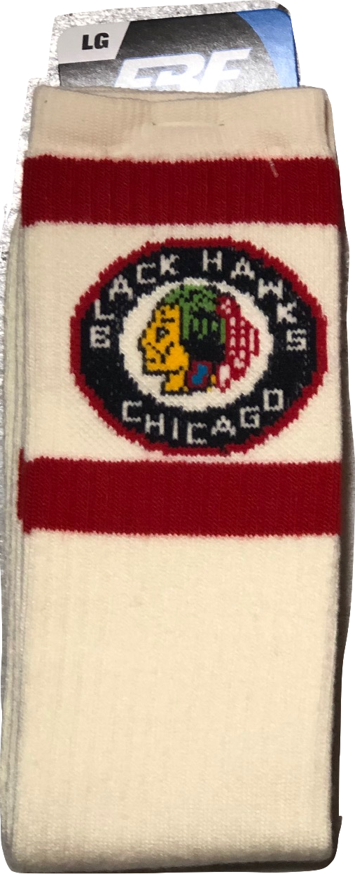Chicago Blackhawks Men's 1938 Retro Logo Socks
