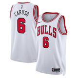 Youth Chicago Bulls Alex Caruso White Nike Swingman Icon Jersey - Pro Jersey Sports