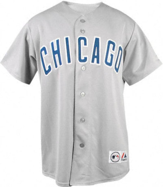 Chicago Cubs Road Poly Replica Jersey - Pro Jersey Sports