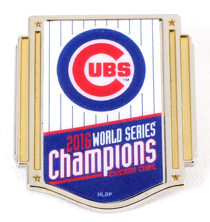 Chicago Cubs World Series Champions Collectors Lapel Pin