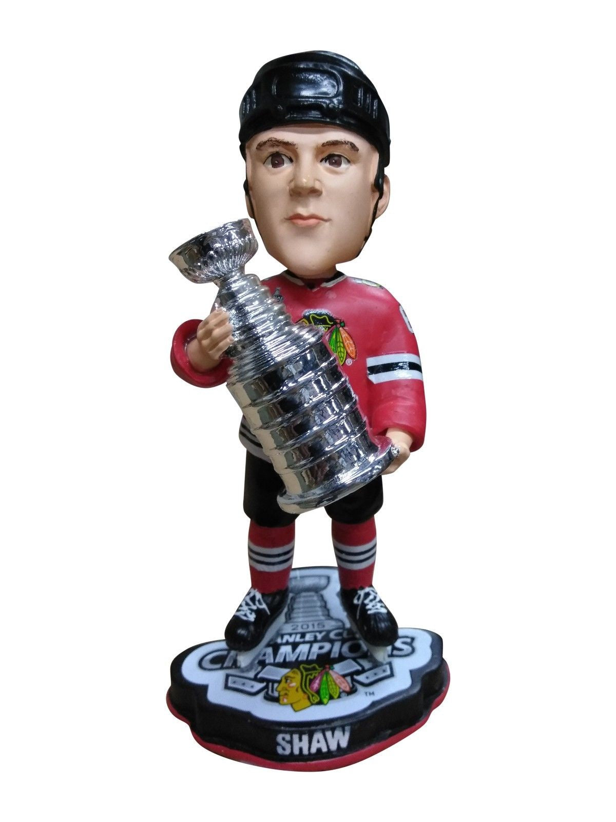 Chicago Blackhawks Andrew Shaw 2015 Stanley Cup Champions Bobblehead