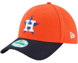 Houston Astros Men’s New Era Orange/Navy The League Alternate 9FORTY Adjustable Hat - Pro Jersey Sports