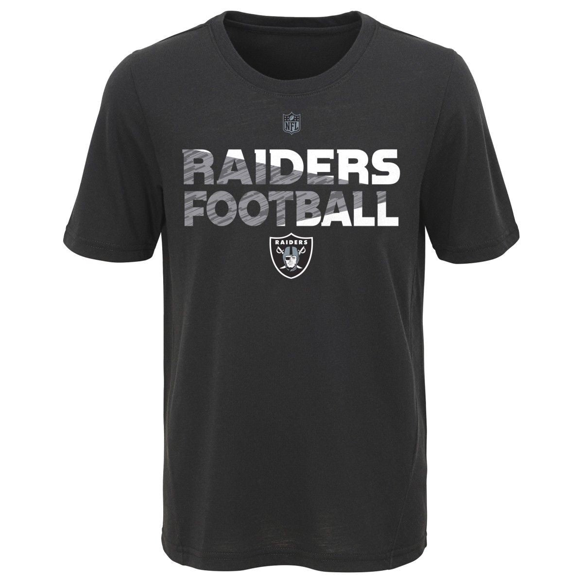 Las Vegas Raiders Youth NFL Flux Dual Blend Short Sleeve T-Shirt