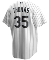 NIKE Men's Frank Thomas Chicago White Sox White Home Premium Stitch Replica Jersey - Pro Jersey Sports