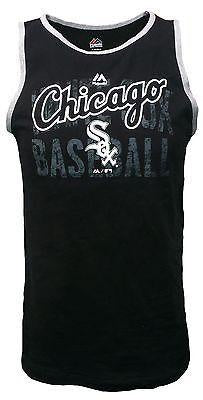 Youth Chicago White Sox Valiant Victory Tank Top-Majestic