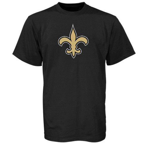 NFL New Orleans Saints Youth Primary Logo T-Shirt - Black