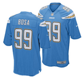 Men's Nike Joey Bosa Los Angeles Chargers Blue Replica Game Jersey - Pro Jersey Sports
