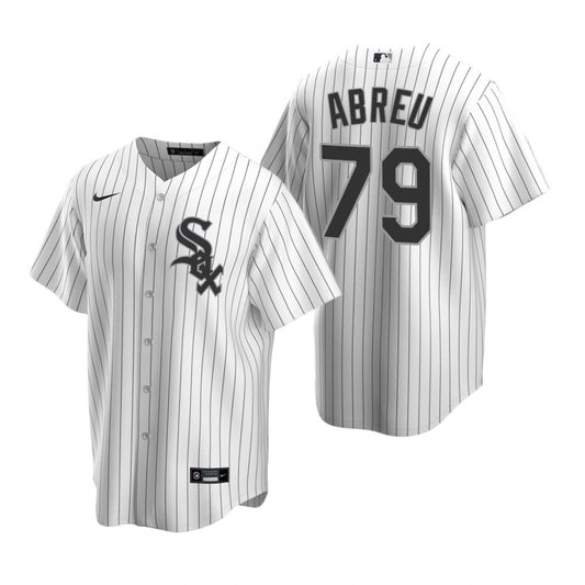NIKE Men's Jose Abreu Chicago White Sox White Home Replica Jersey - Pro Jersey Sports