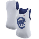 Women's Chicago Cubs Nike White Out Tank Top - Pro Jersey Sports