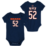 Chicago Bears Infant Navy Khalil Mack Creeper - Pro Jersey Sports