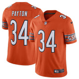 Men's Chicago Bears Walter Payton Nike Orange Alternate Vapor Untouchable Limited Retired Player Jersey - Pro Jersey Sports