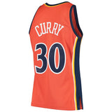 Men's Mitchell & Ness Stephen Curry Orange Golden State Warriors 2009-2010 Hardwood Classics Swingman Jersey - Pro Jersey Sports