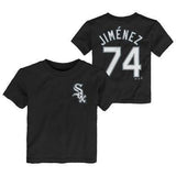 Infant Eloy Jimenez Chicago White Sox Black Name And Number Tee - Pro Jersey Sports