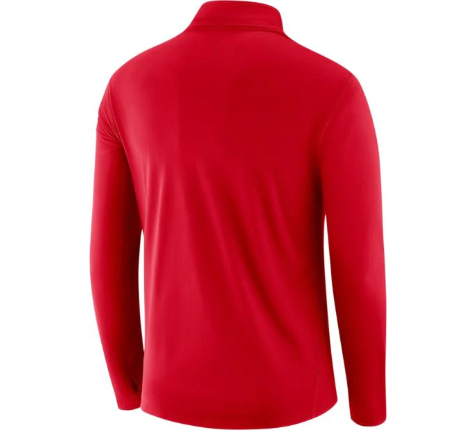 Nike Men's Ohio State Buckeyes Scarlet Core Half-Zip Shirt