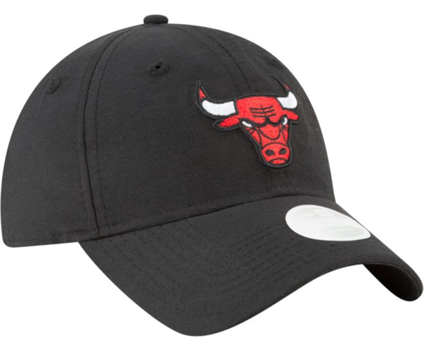 New Era Womens Chicago Bulls Team Linen 9Twenty Adjustable Hat