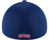 New Era Men's Chicago Cubs 39Thirty Heather Grey Neo Stretch Fit Hat - Pro Jersey Sports