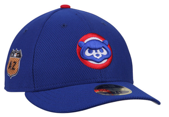 Men's Chicago Cubs New Era Royal Diamond Era Low Profile 2017 Spring Training Alternate 59FIFTY Fitted Hat