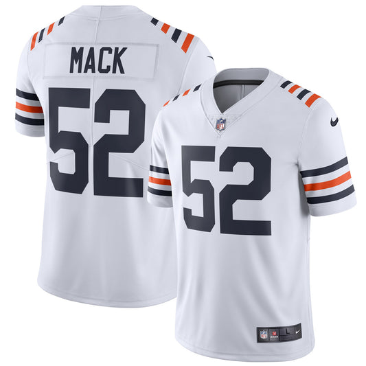 Men's Chicago Bears Khalil Mack Nike White  Alternate Classic Vapor Limited Jersey