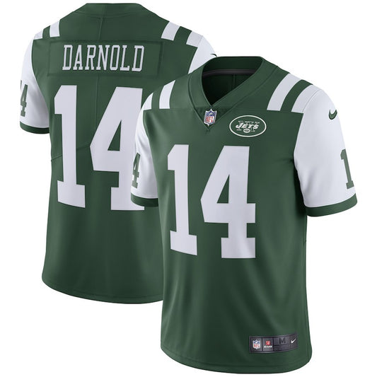 Men's New York Jets Sam Darnold Nike Green Vapor Untouchable Limited Jersey
