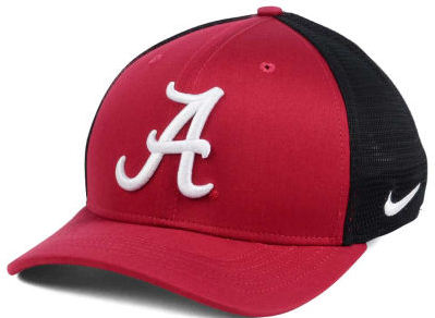 Alabama Crimson Tide Nike Aero Curved Bill Mesh Back Flex Fit Hat