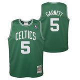 Youth Boston Celtics Kevin Garnett Mitchell & Ness Kelly Green 2007-08 Hardwood Classics Swingman Jersey - Pro Jersey Sports