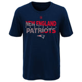 New England Patriots Youth NFL Flux Dual Blend Short Sleeve T-Shirt - Pro Jersey Sports