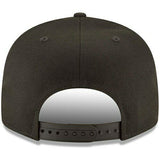Men's Anaheim Angels New Era Black On Black Tonal 9FIFTY Snapback Hat - Pro Jersey Sports