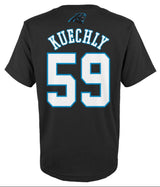 Luke Kuechly Carolina Panthers Youth Mainliner Name and Number T-Shirt - Pro Jersey Sports