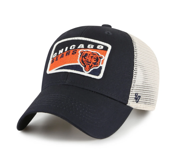 Youth Chicago Bears Navy Topher '47 Brand Adjustable Hat