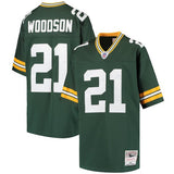 Youth Mitchell & Ness Charles Woodson Green Green Bay Packers Retired Player Legacy Jersey - Pro Jersey Sports