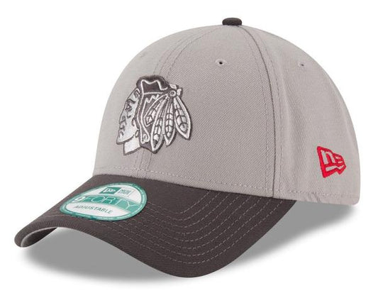 Chicago Blackhawks The League Gray 9Forty Adjustable Hat
