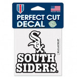 Chicago White Sox "South Siders" 4X4 Perfect Cut Decal - Pro Jersey Sports