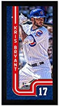 Chicago Cubs Kris Bryant Pinstripe Miniframe- 13”x 6.75
