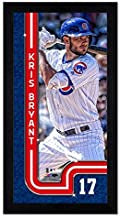 Chicago Cubs Kris Bryant Pinstripe Miniframe- 13”x 6.75 - Pro Jersey Sports
